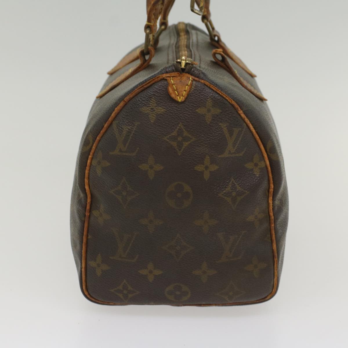 LOUIS VUITTON Monogram Speedy 25 Hand Bag M41528 LV Auth 55336