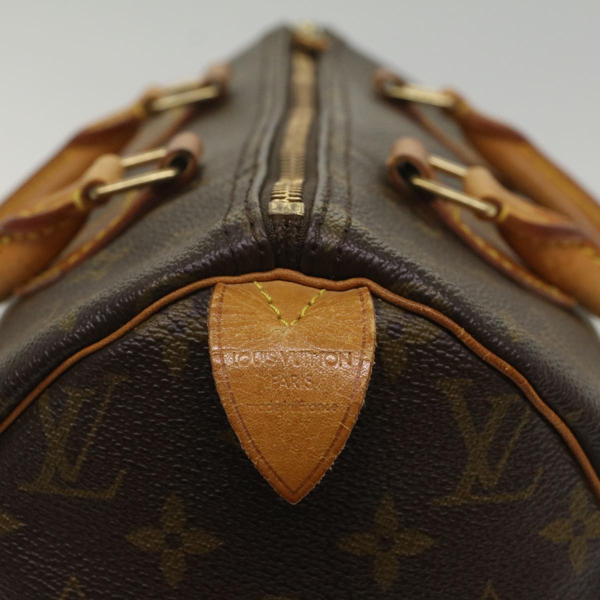 LOUIS VUITTON Monogram Speedy 30 Hand Bag M41526 LV Auth 55338