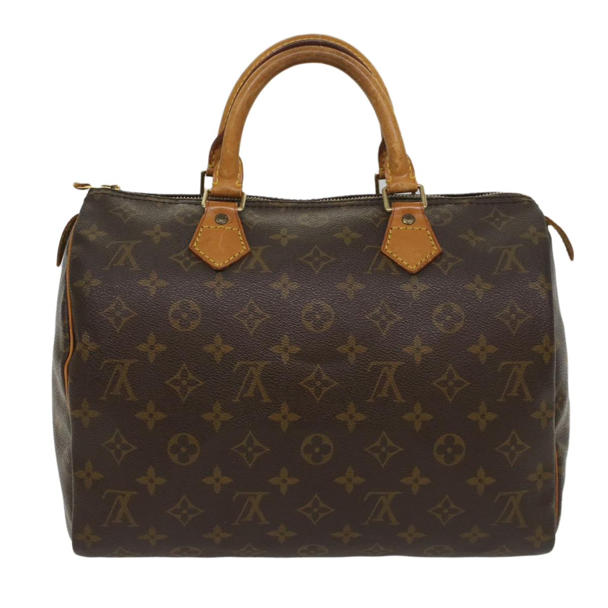 LOUIS VUITTON Monogram Speedy 30 Hand Bag M41526 LV Auth 55338