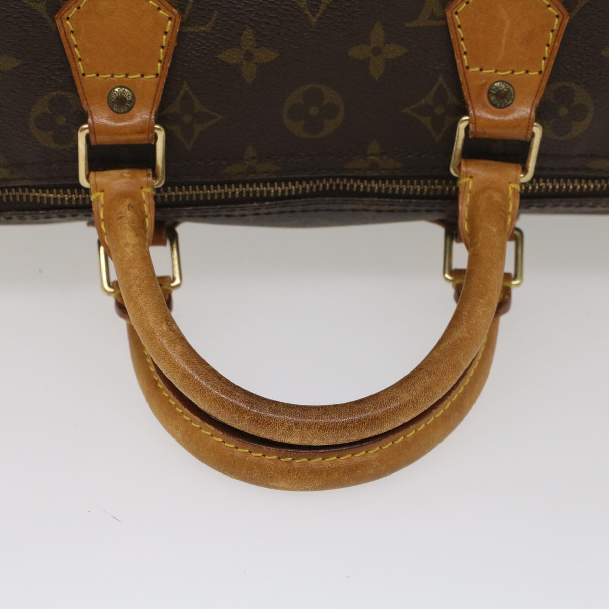 LOUIS VUITTON Monogram Speedy 30 Hand Bag M41526 LV Auth 55338