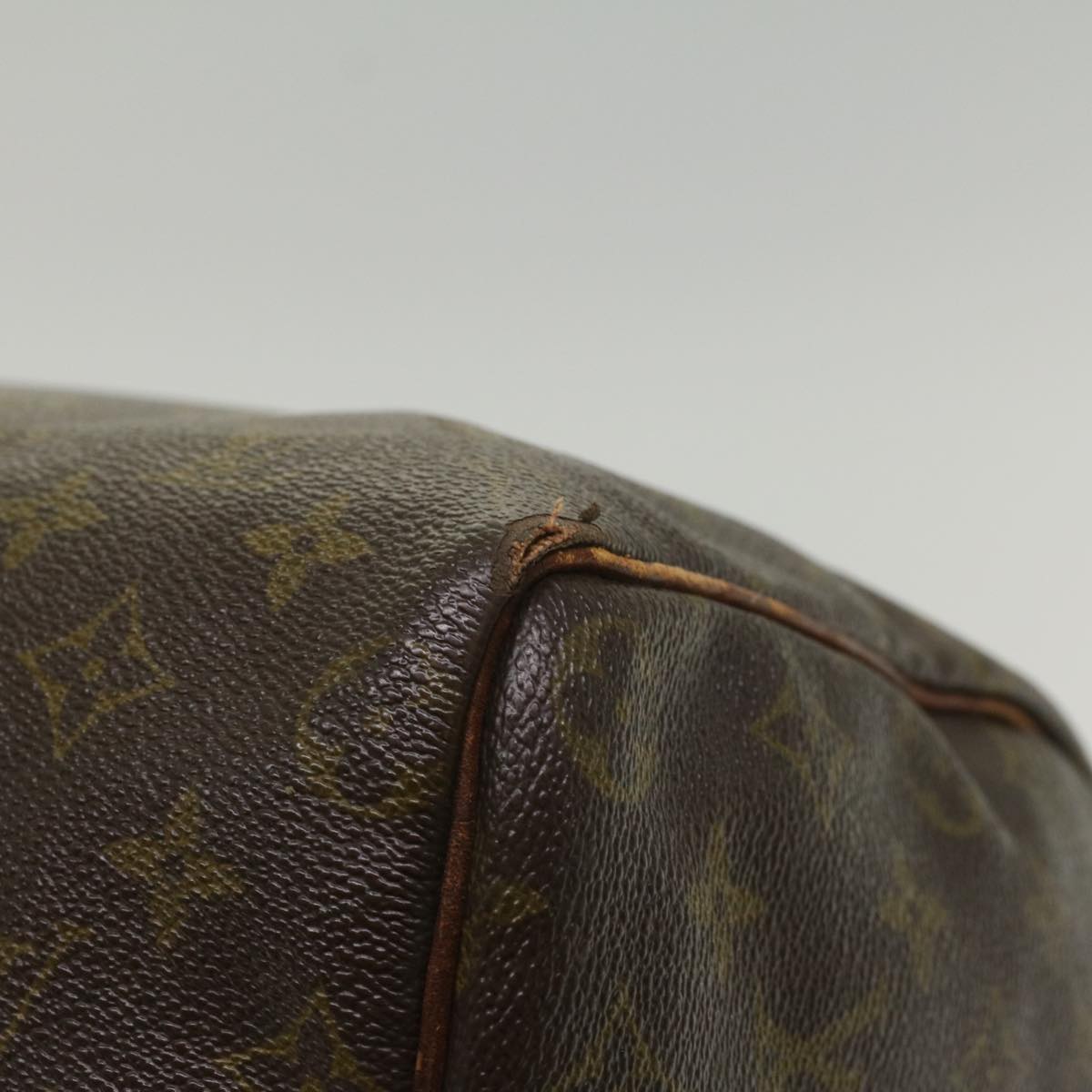 LOUIS VUITTON Monogram Speedy 40 Hand Bag M41522 LV Auth 55340