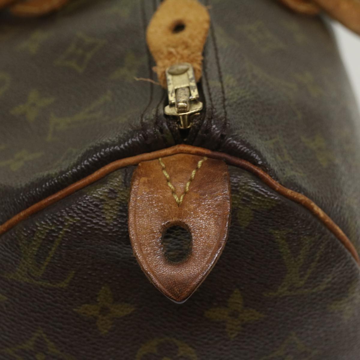 LOUIS VUITTON Monogram Speedy 40 Hand Bag M41522 LV Auth 55340