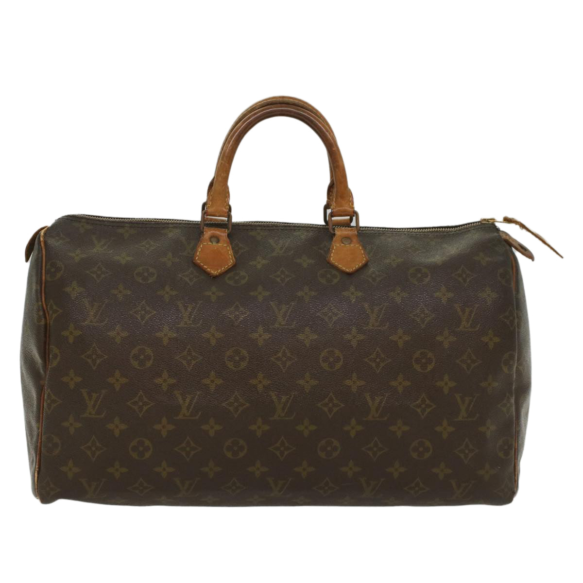 LOUIS VUITTON Monogram Speedy 40 Hand Bag M41522 LV Auth 55340