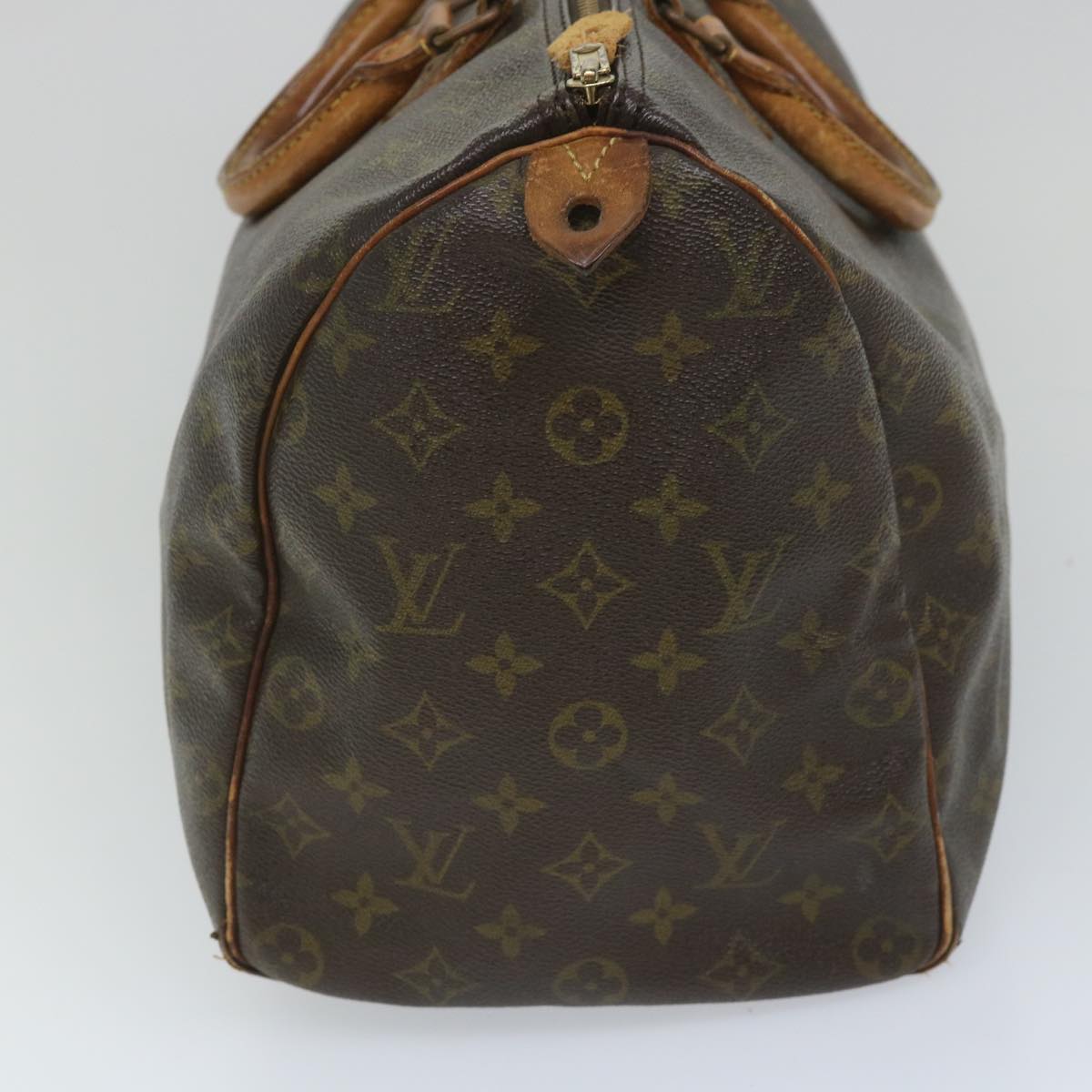 LOUIS VUITTON Monogram Speedy 40 Hand Bag M41522 LV Auth 55340