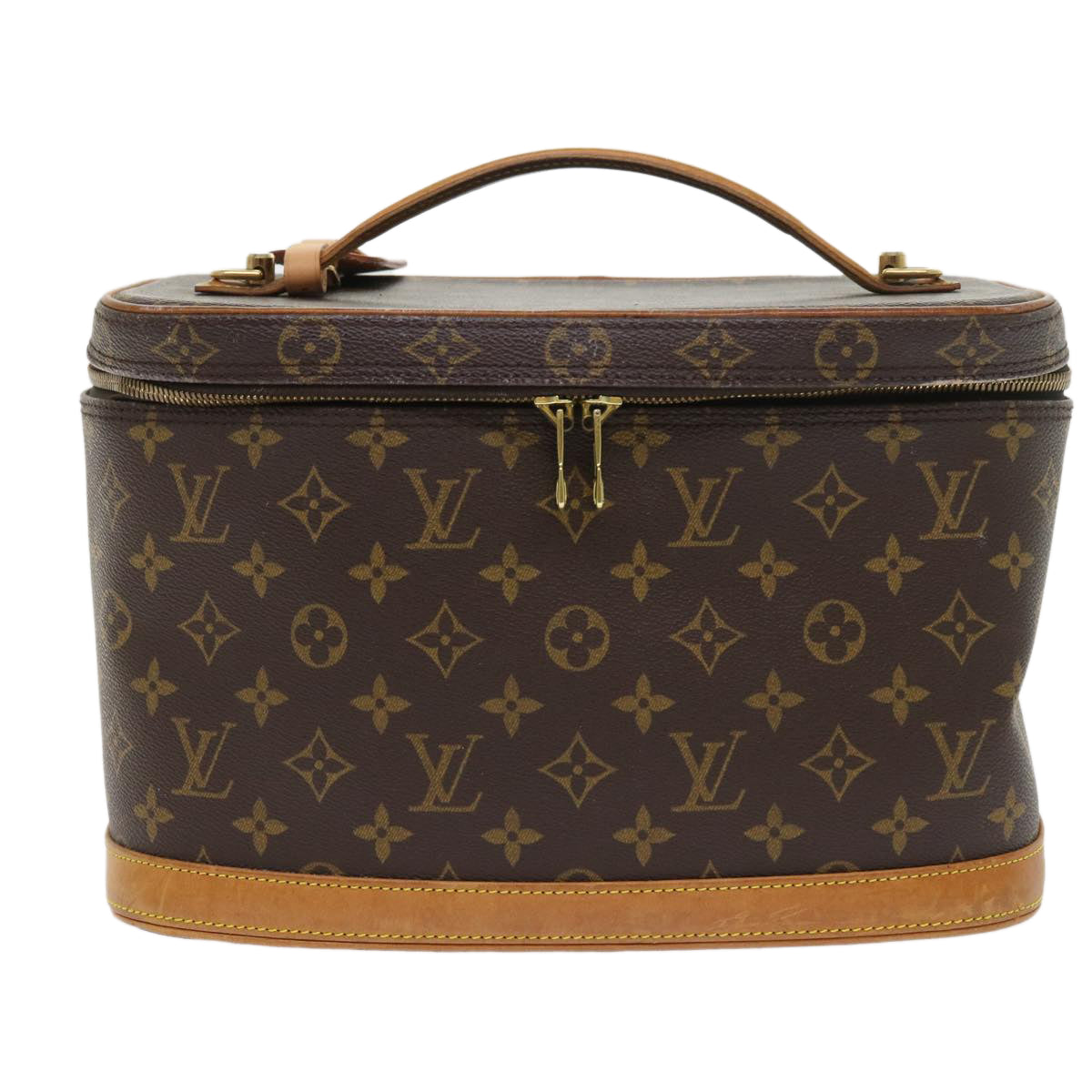 LOUIS VUITTON Monogram Nice Hand Bag 2way M47280 LV Auth 55358 - 0