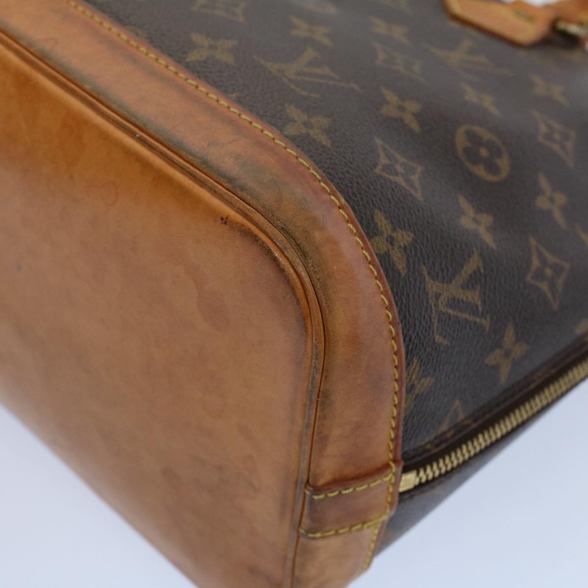 LOUIS VUITTON Monogram Alma Hand Bag M51130 LV Auth 55361