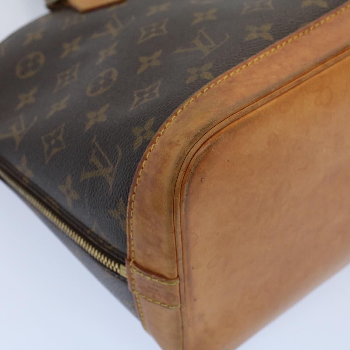 LOUIS VUITTON Monogram Alma Hand Bag M51130 LV Auth 55361