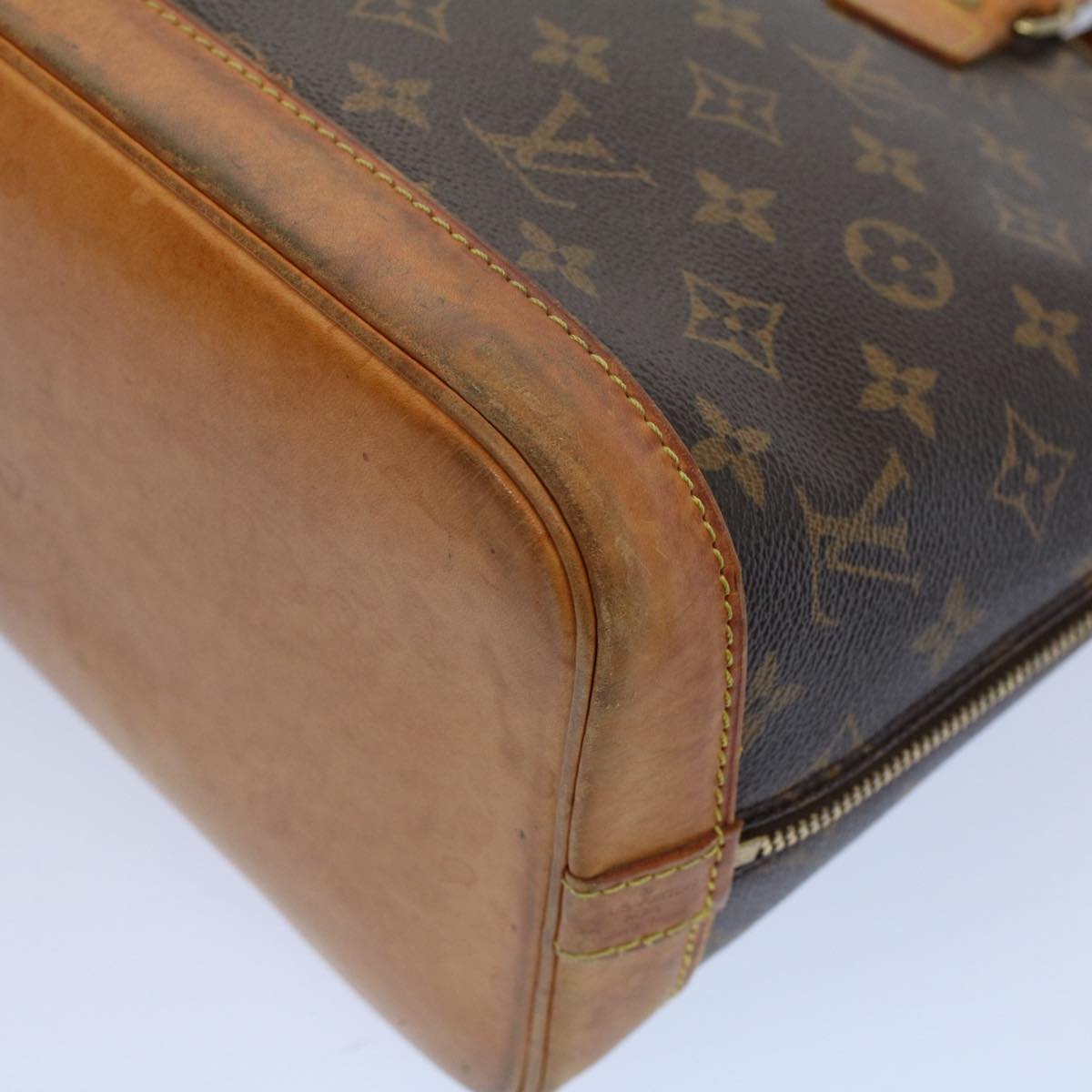 LOUIS VUITTON Monogram Alma Hand Bag M51130 LV Auth 55361