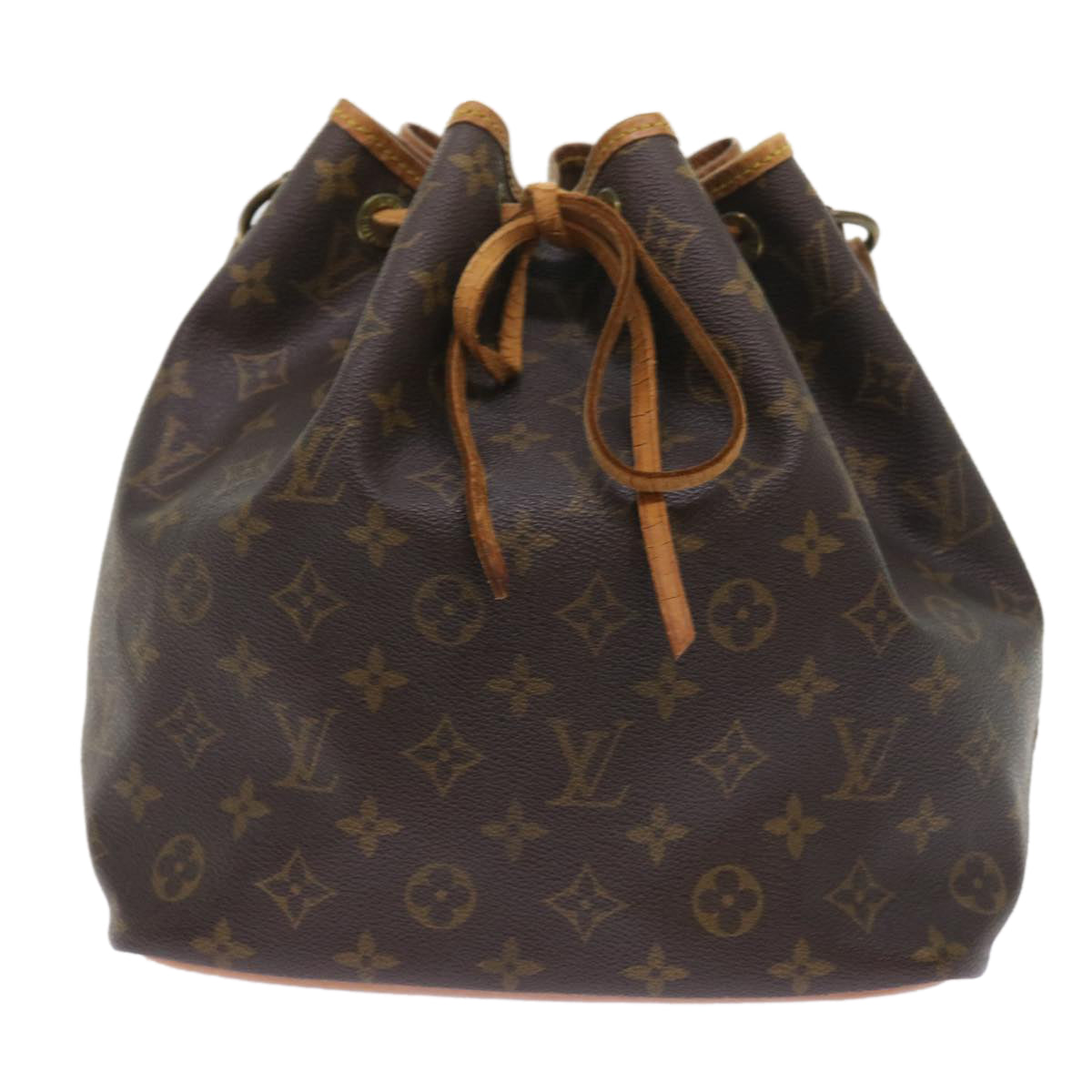 LOUIS VUITTON Monogram Petit Noe Shoulder Bag M42226 LV Auth 55365