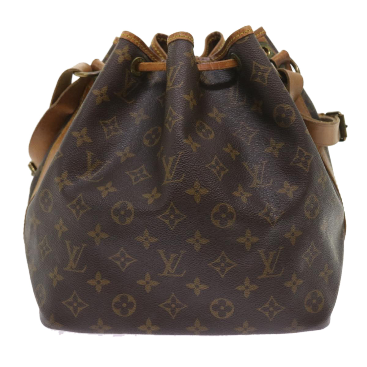 LOUIS VUITTON Monogram Petit Noe Shoulder Bag M42226 LV Auth 55365