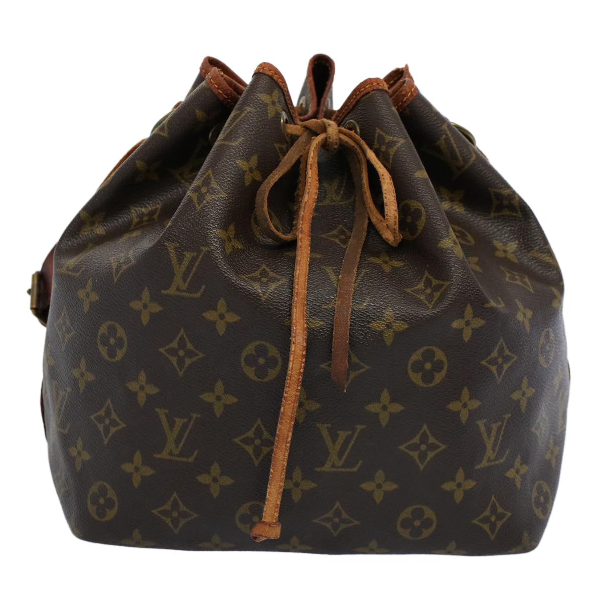 LOUIS VUITTON Monogram Petit Noe Shoulder Bag M42226 LV Auth 55366