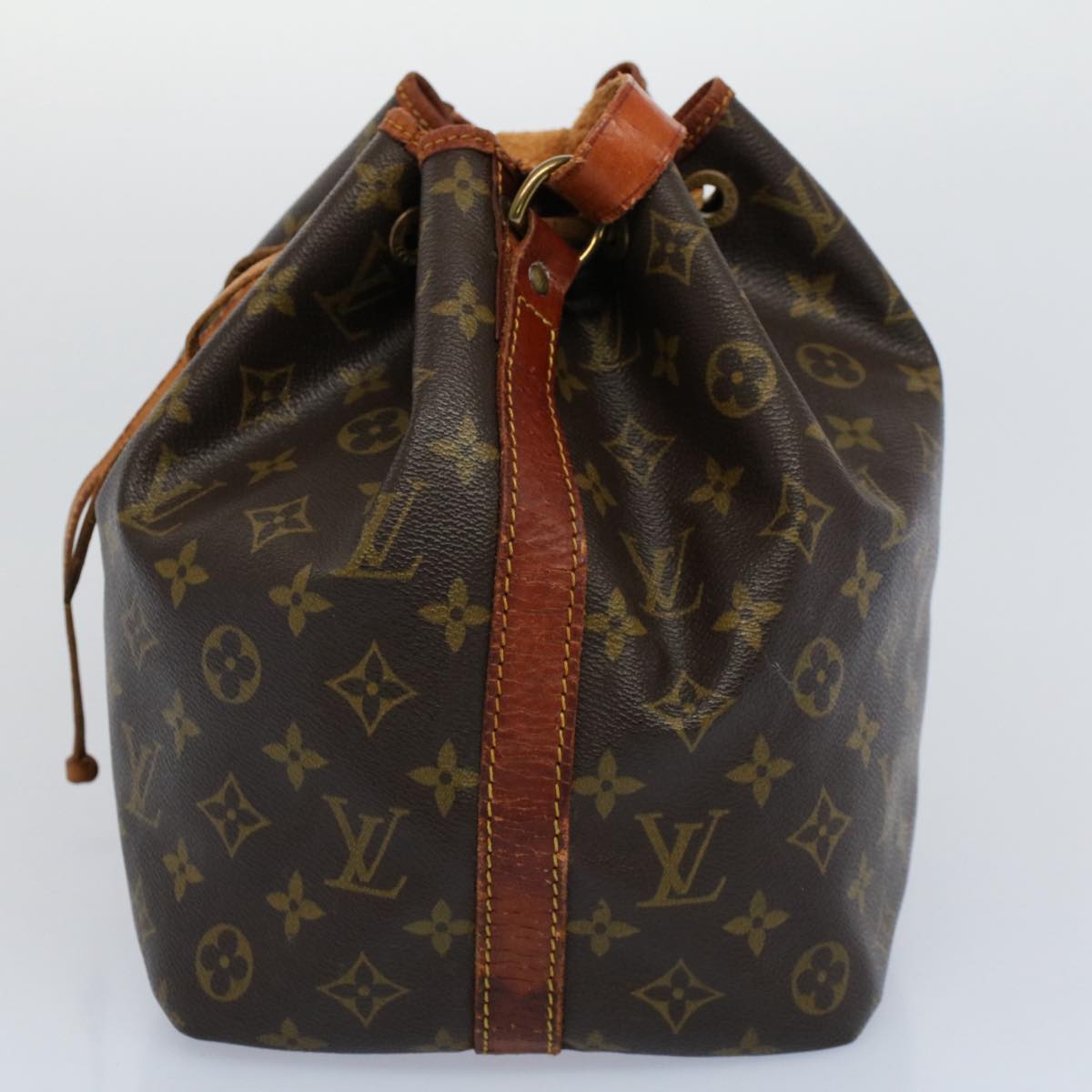 LOUIS VUITTON Monogram Petit Noe Shoulder Bag M42226 LV Auth 55366