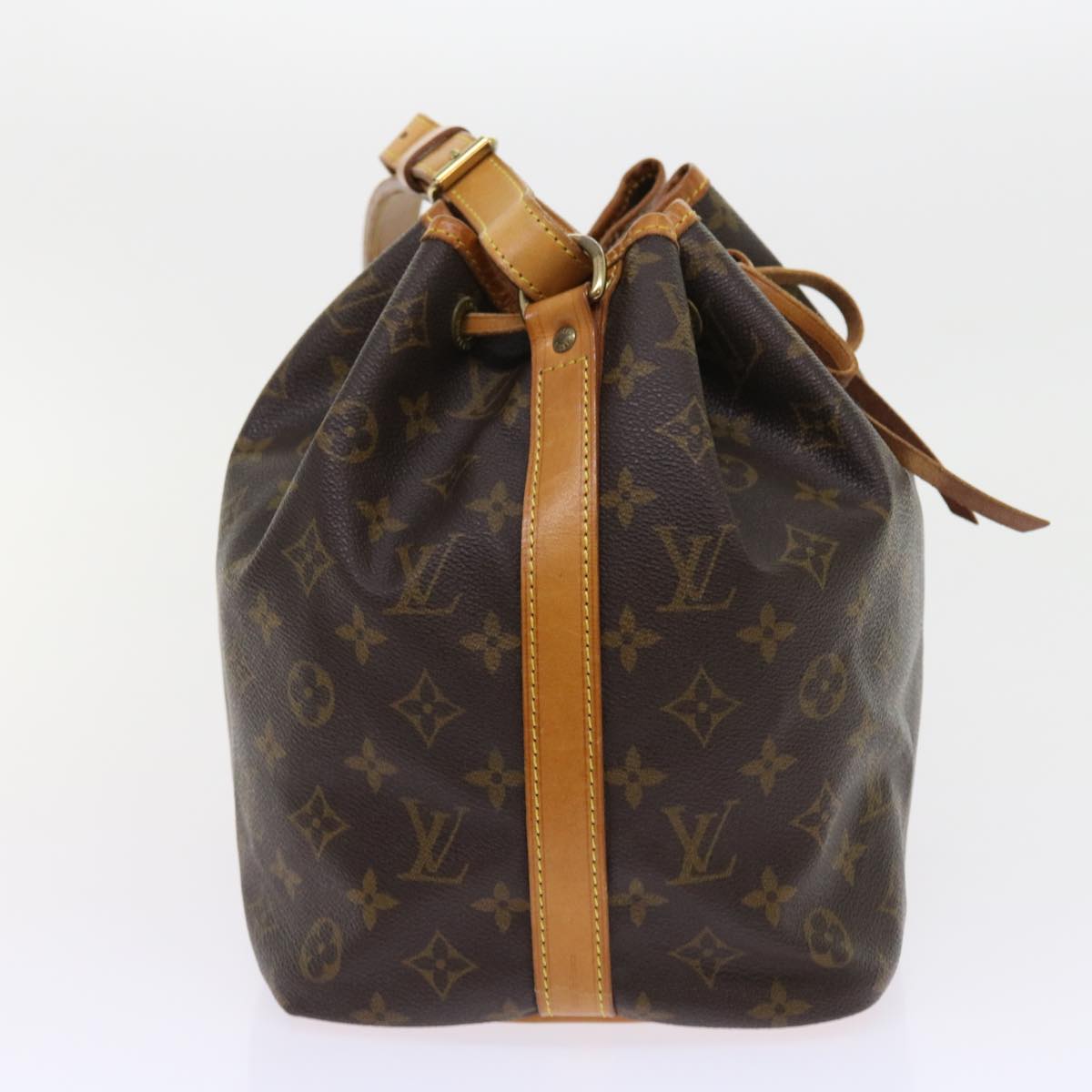 LOUIS VUITTON Monogram Petit Noe Shoulder Bag M42226 LV Auth 55367