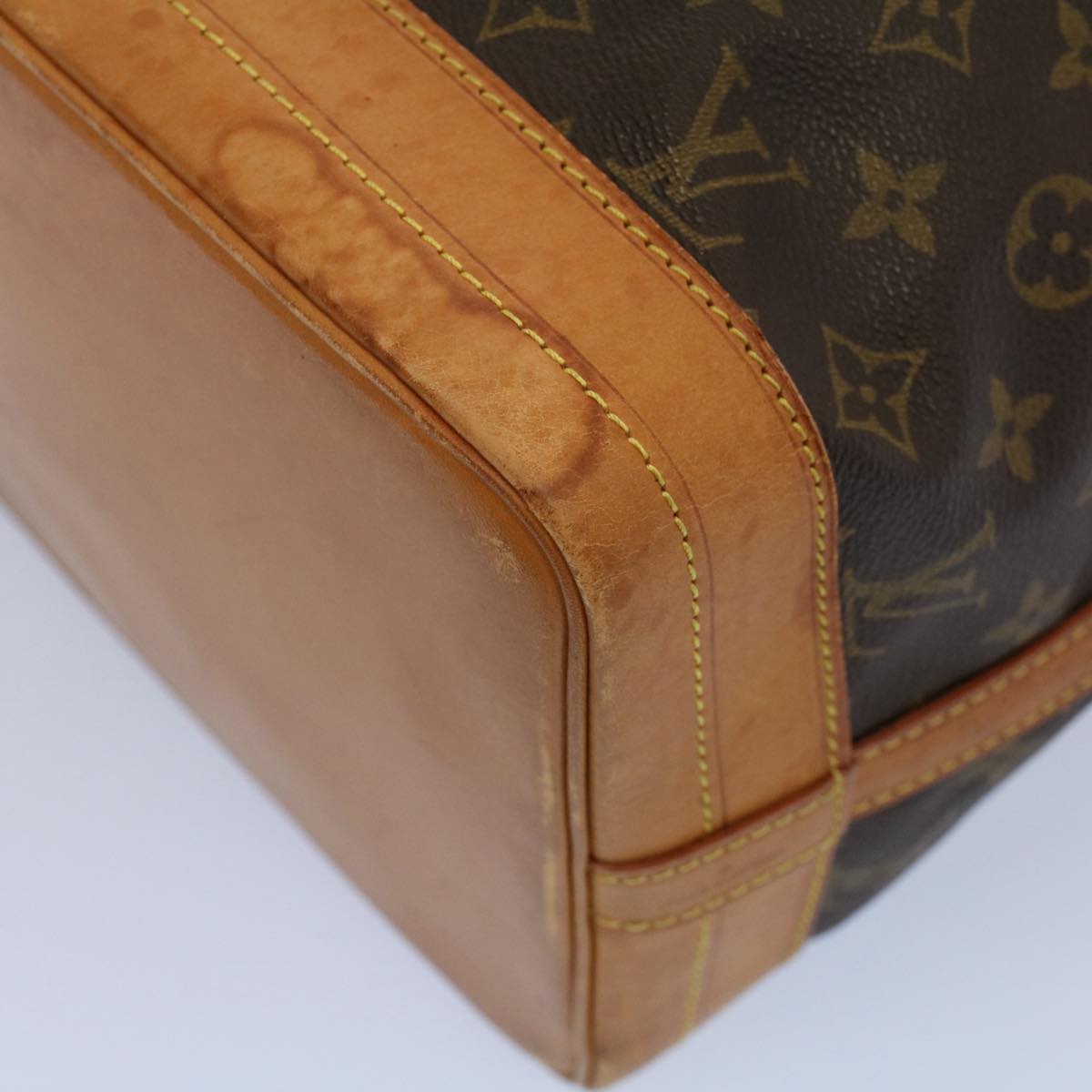 LOUIS VUITTON Monogram Noe Shoulder Bag M42224 LV Auth 55383