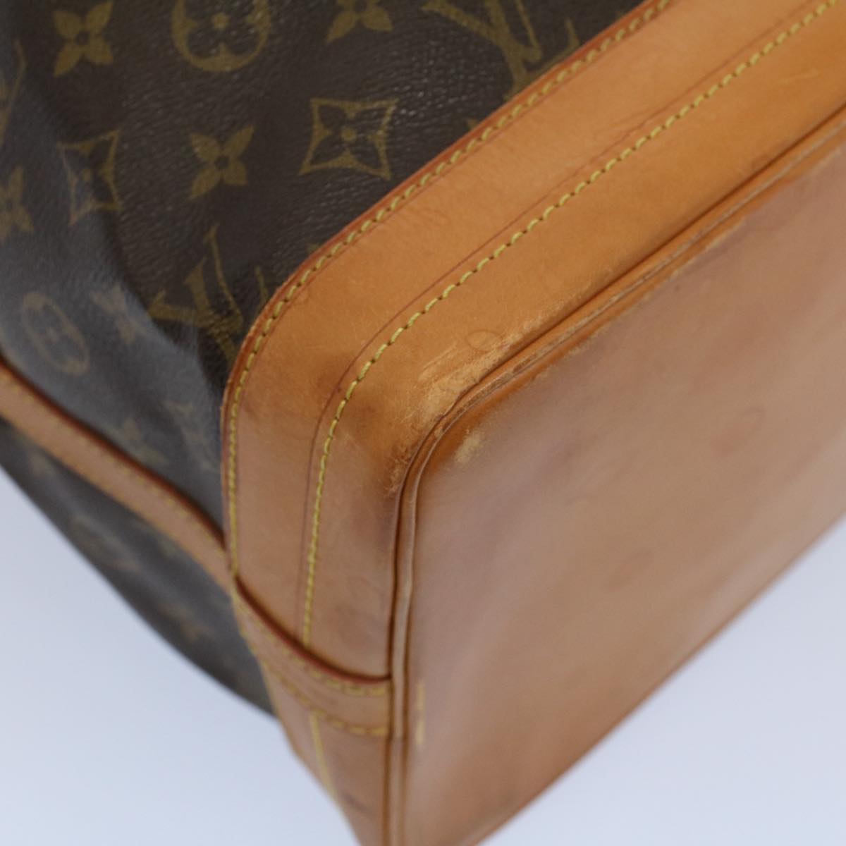 LOUIS VUITTON Monogram Noe Shoulder Bag M42224 LV Auth 55383