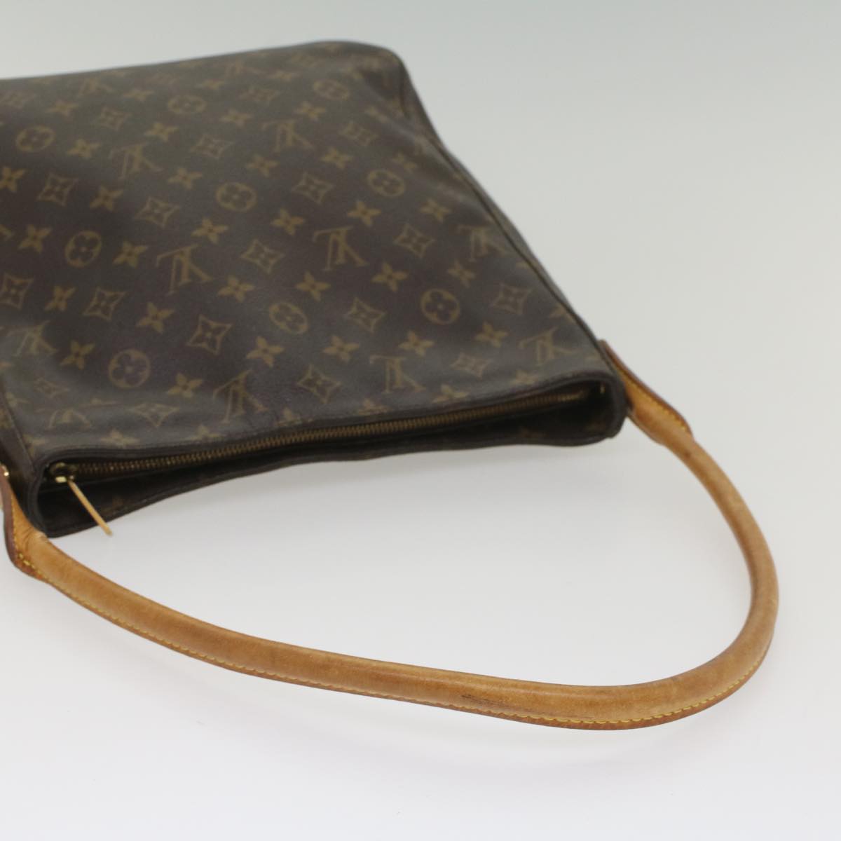 LOUIS VUITTON Monogram Looping GM Shoulder Bag M51145 LV Auth 55387