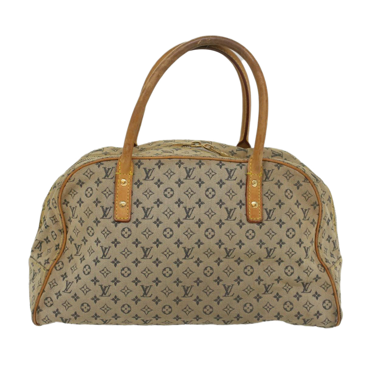 LOUIS VUITTON Monogram Mini Marie Hand Bag Blue M92003 LV Auth 55395 - 0