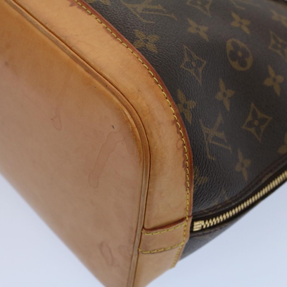 LOUIS VUITTON Monogram Alma Hand Bag M51130 LV Auth 55474