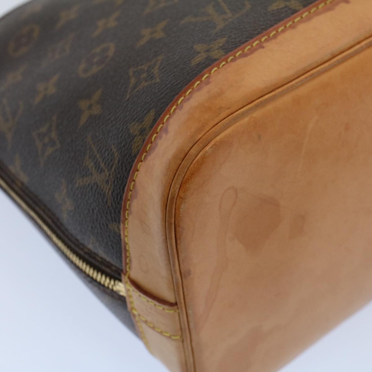 LOUIS VUITTON Monogram Alma Hand Bag M51130 LV Auth 55474