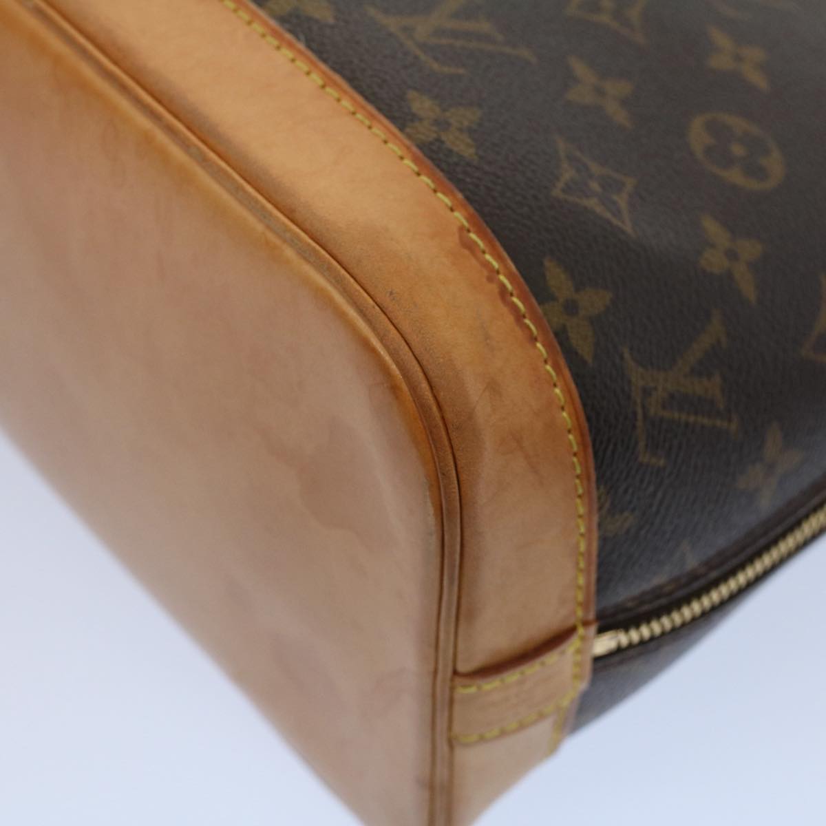 LOUIS VUITTON Monogram Alma Hand Bag M51130 LV Auth 55474