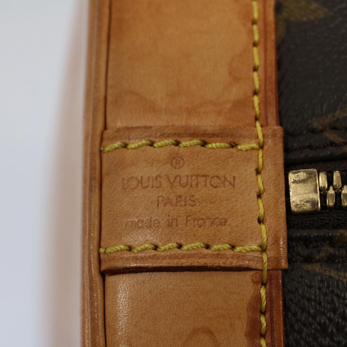 LOUIS VUITTON Monogram Alma Hand Bag M51130 LV Auth 55474