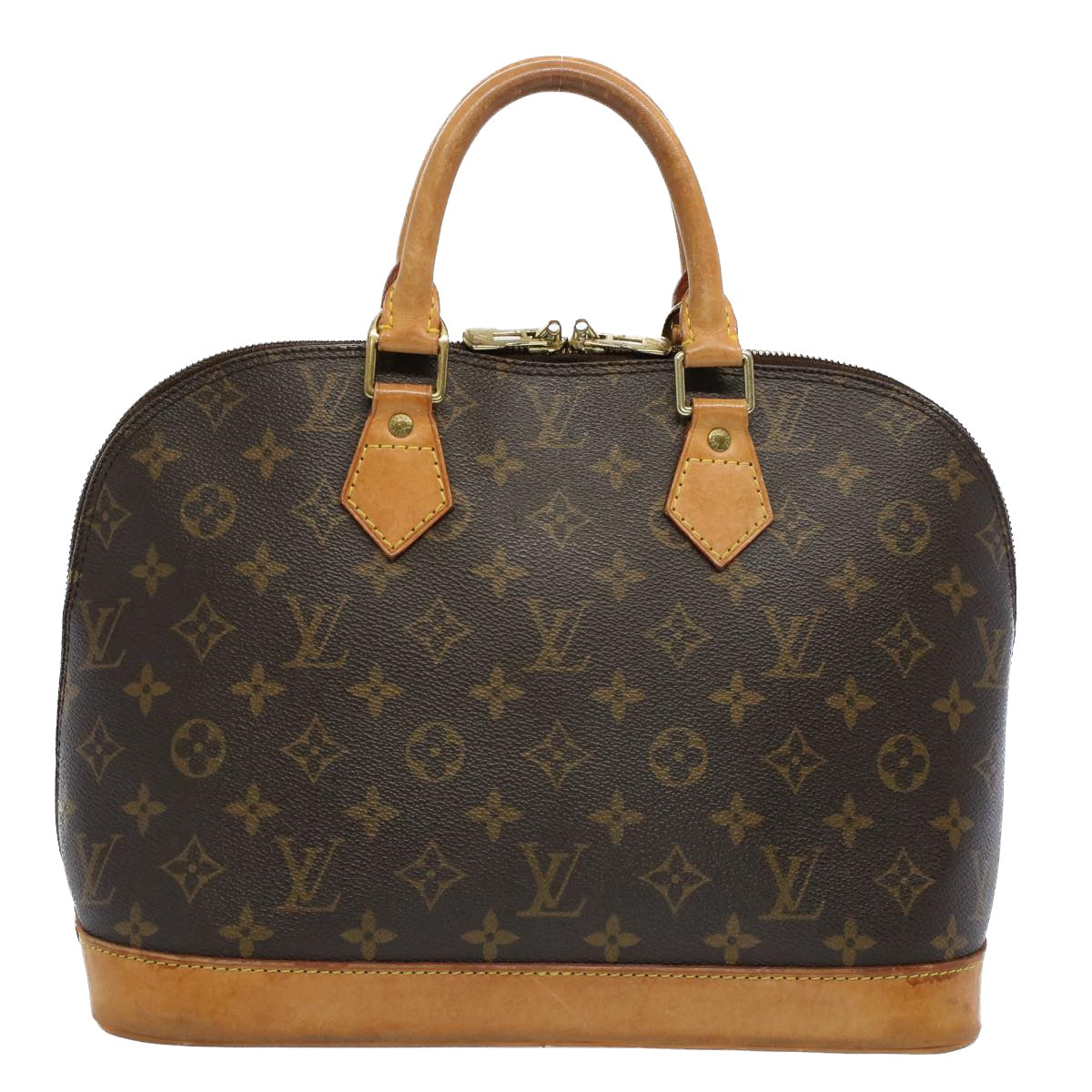 LOUIS VUITTON Monogram Alma Hand Bag M51130 LV Auth 55474