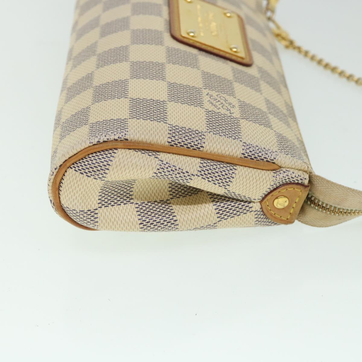 LOUIS VUITTON Damier Azur Eva Shoulder Bag 2way N55214 LV Auth 55519