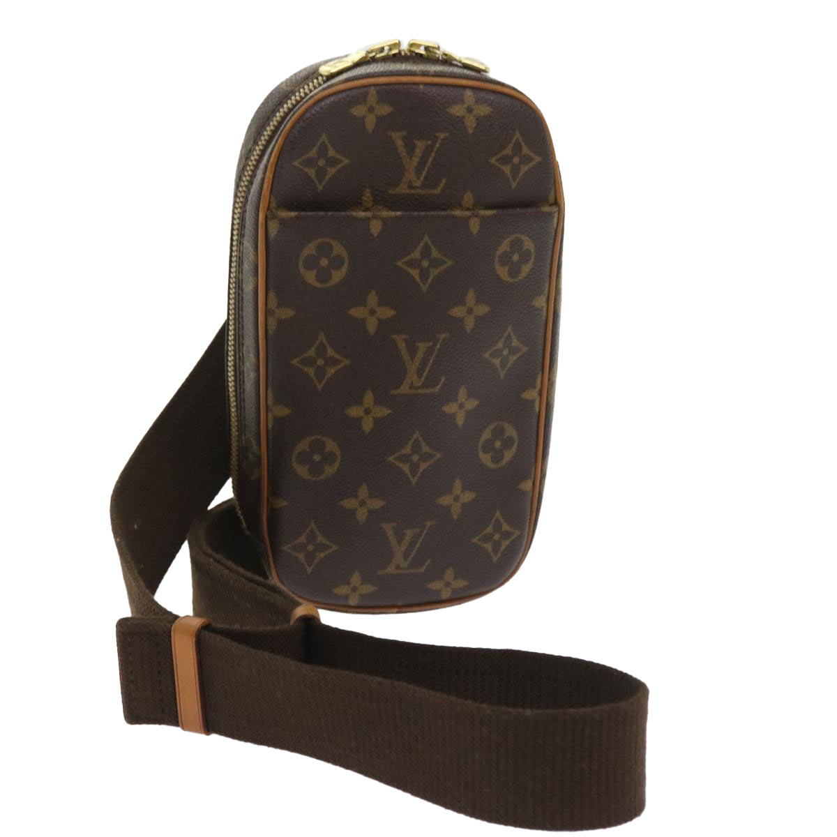 LOUIS VUITTON Monogram Pochette Gange Shoulder Bag M51870 LV Auth 55528