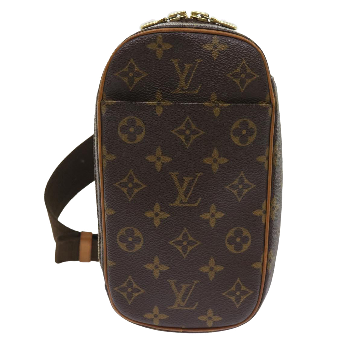 LOUIS VUITTON Monogram Pochette Gange Shoulder Bag M51870 LV Auth 55528