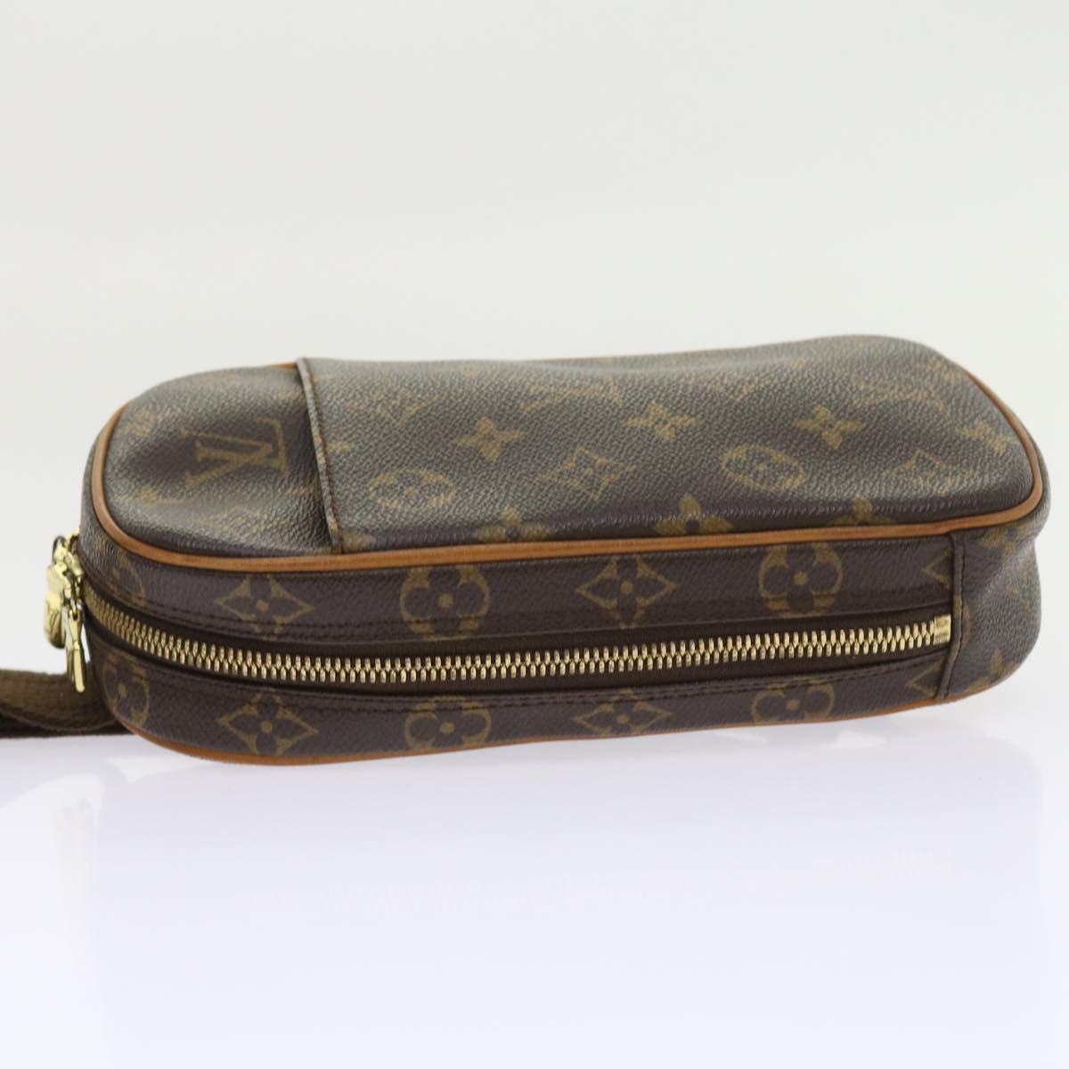 LOUIS VUITTON Monogram Pochette Gange Shoulder Bag M51870 LV Auth 55528