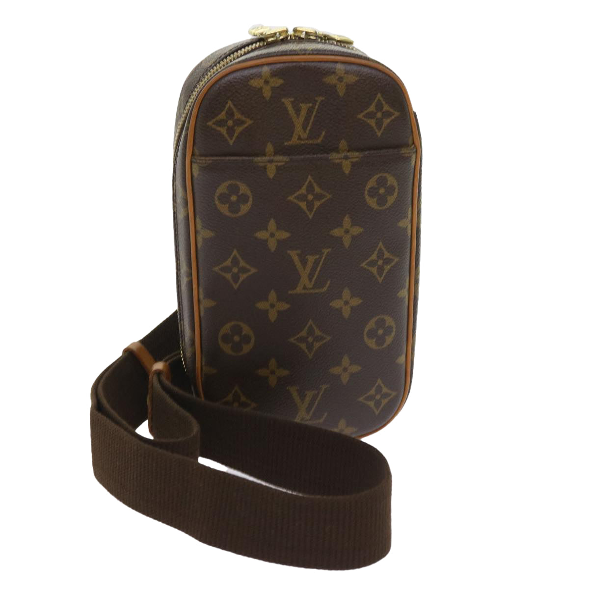 LOUIS VUITTON Monogram Pochette Gange Shoulder Bag M51870 LV Auth 55530