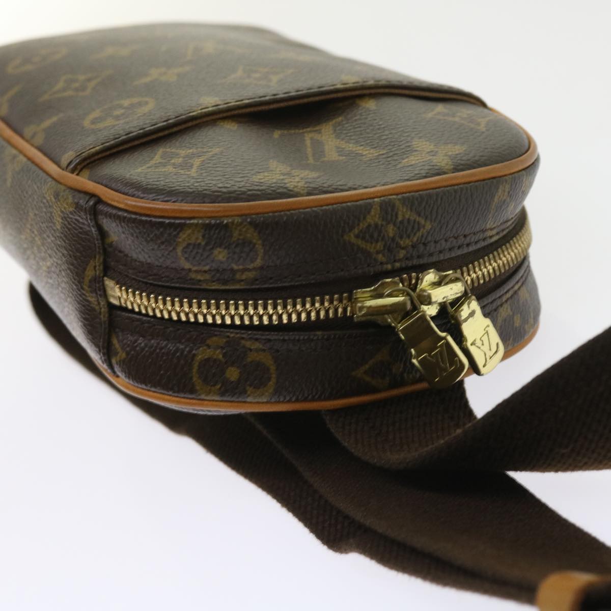 LOUIS VUITTON Monogram Pochette Gange Shoulder Bag M51870 LV Auth 55530