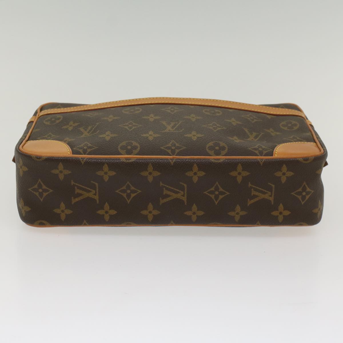 LOUIS VUITTON Monogram Compiegne 28 Clutch Bag M51845 LV Auth 55535