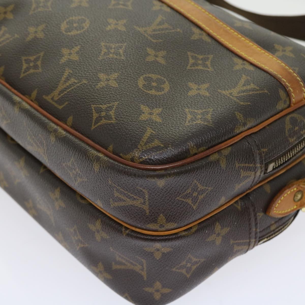 LOUIS VUITTON Monogram Reporter PM Shoulder Bag M45254 LV Auth 55541