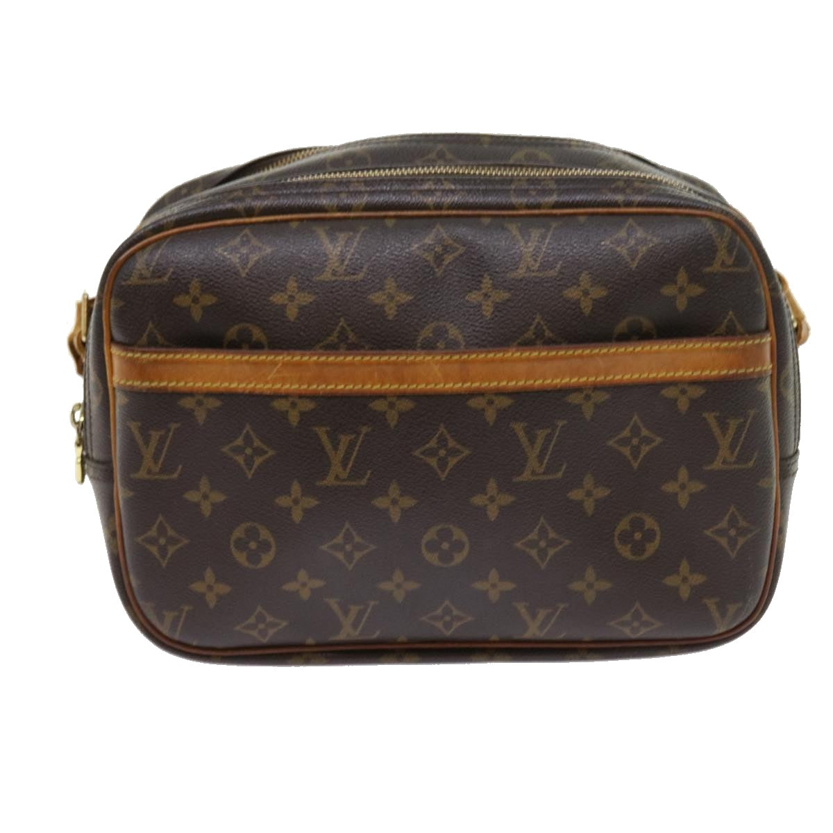 LOUIS VUITTON Monogram Reporter PM Shoulder Bag M45254 LV Auth 55541