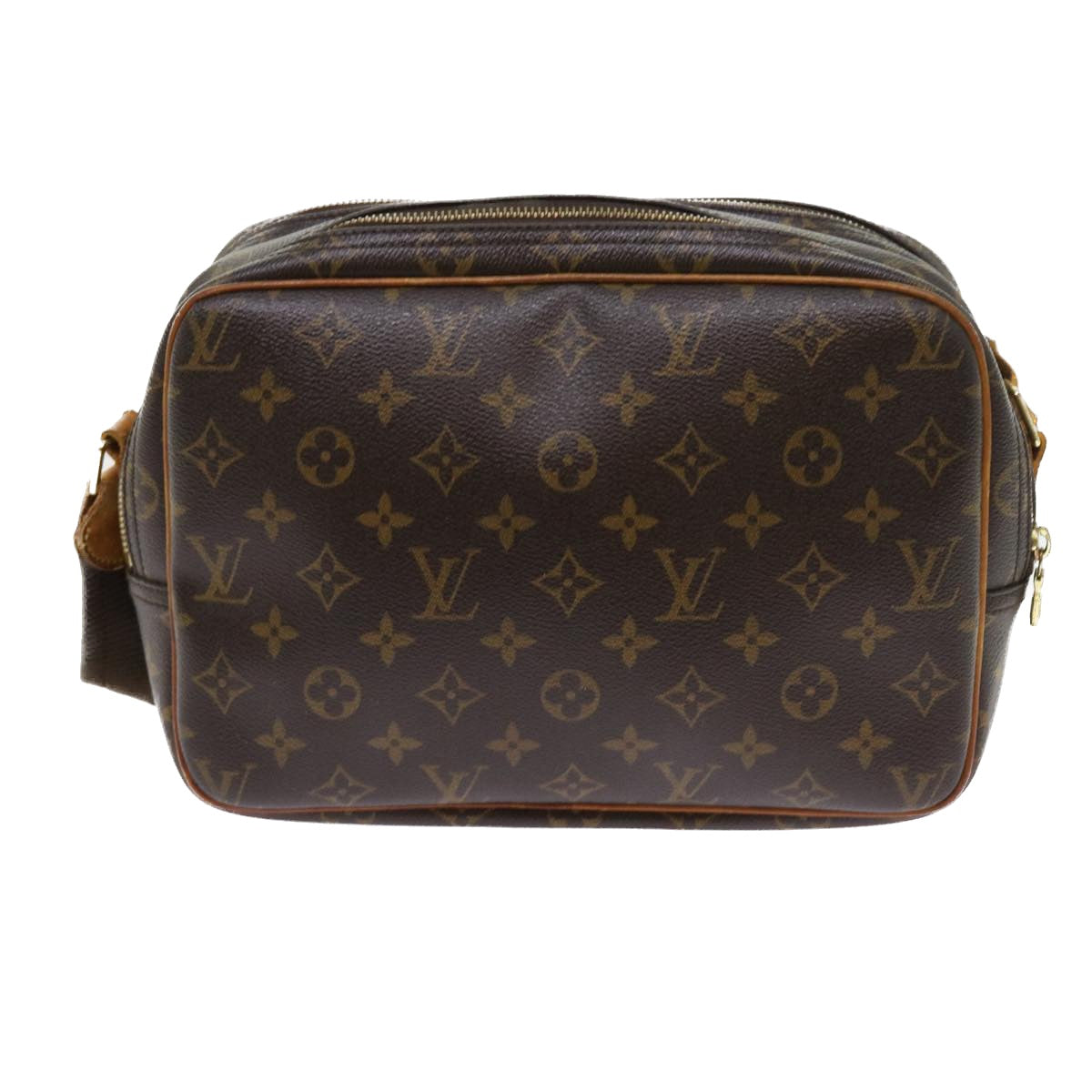 LOUIS VUITTON Monogram Reporter PM Shoulder Bag M45254 LV Auth 55541