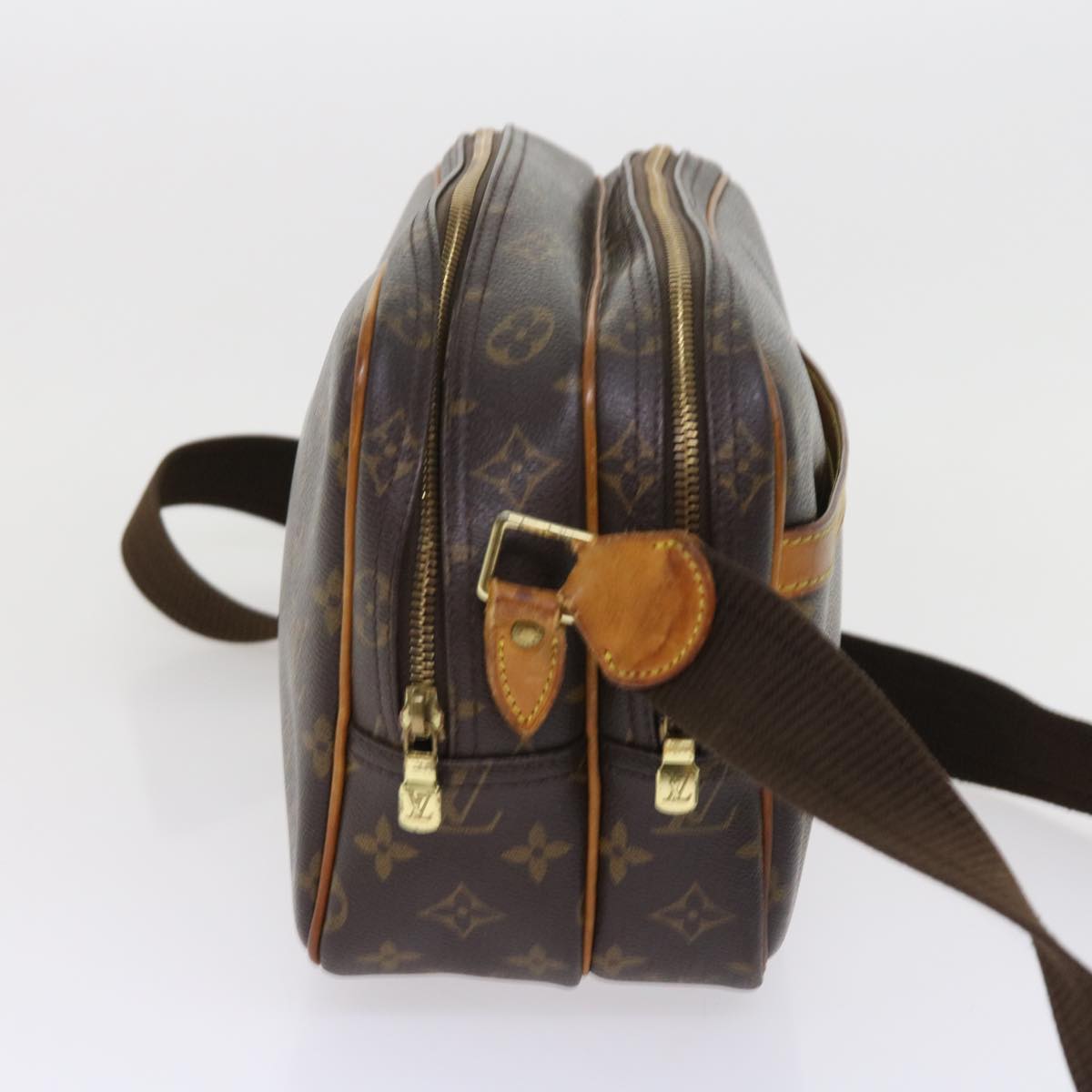 LOUIS VUITTON Monogram Reporter PM Shoulder Bag M45254 LV Auth 55541