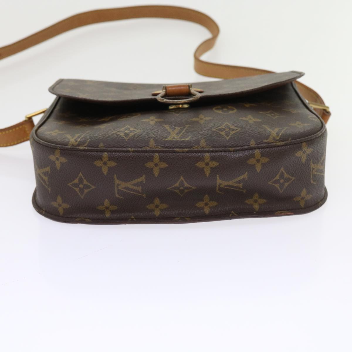 LOUIS VUITTON Monogram Saint Cloud GM Shoulder Bag M51242 LV Auth 55542