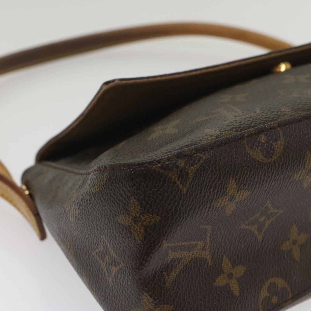 LOUIS VUITTON Monogram Mini Looping Shoulder Bag M51147 LV Auth 55544