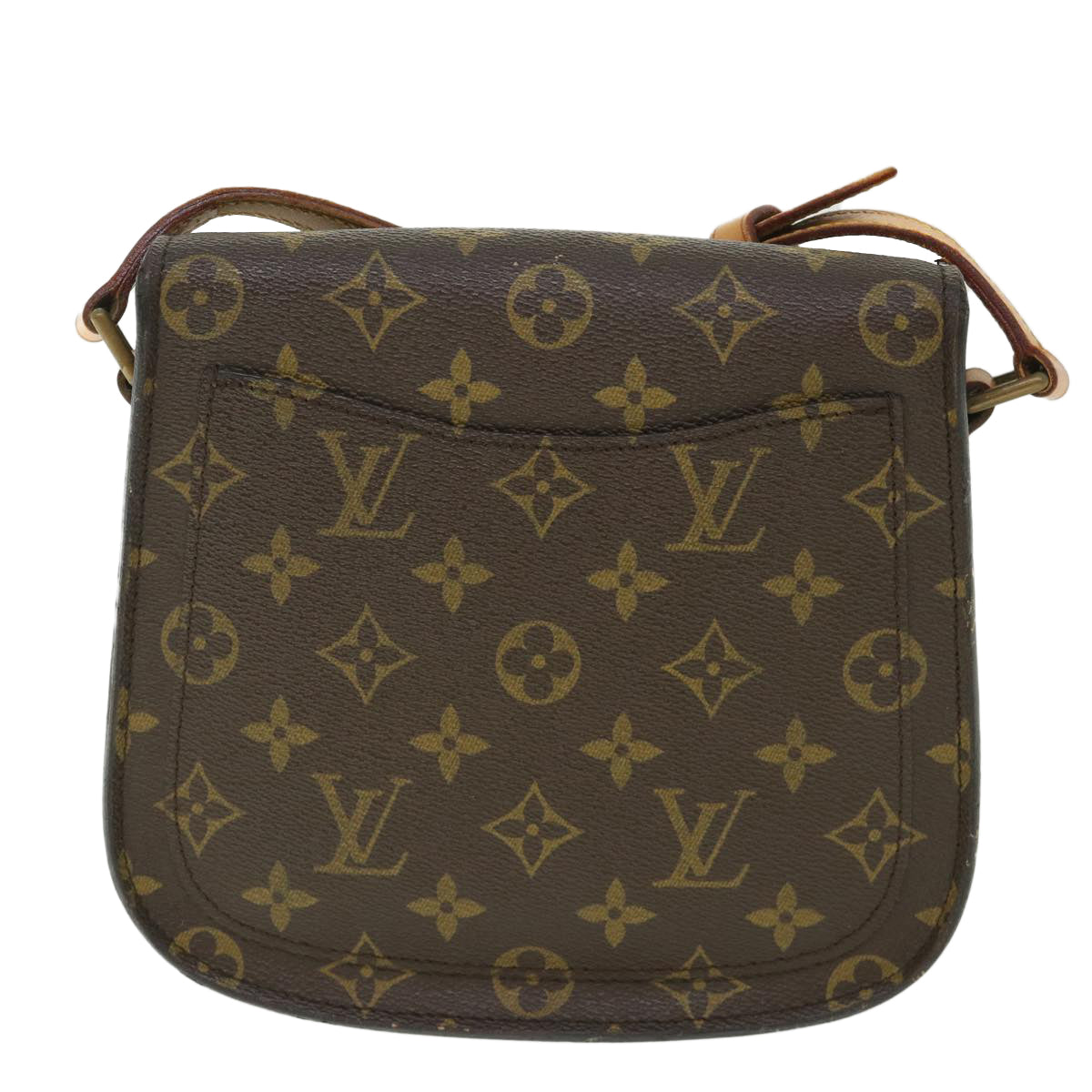 LOUIS VUITTON Monogram Saint Cloud MM Shoulder Bag Vintage M51243 LV Auth 55545