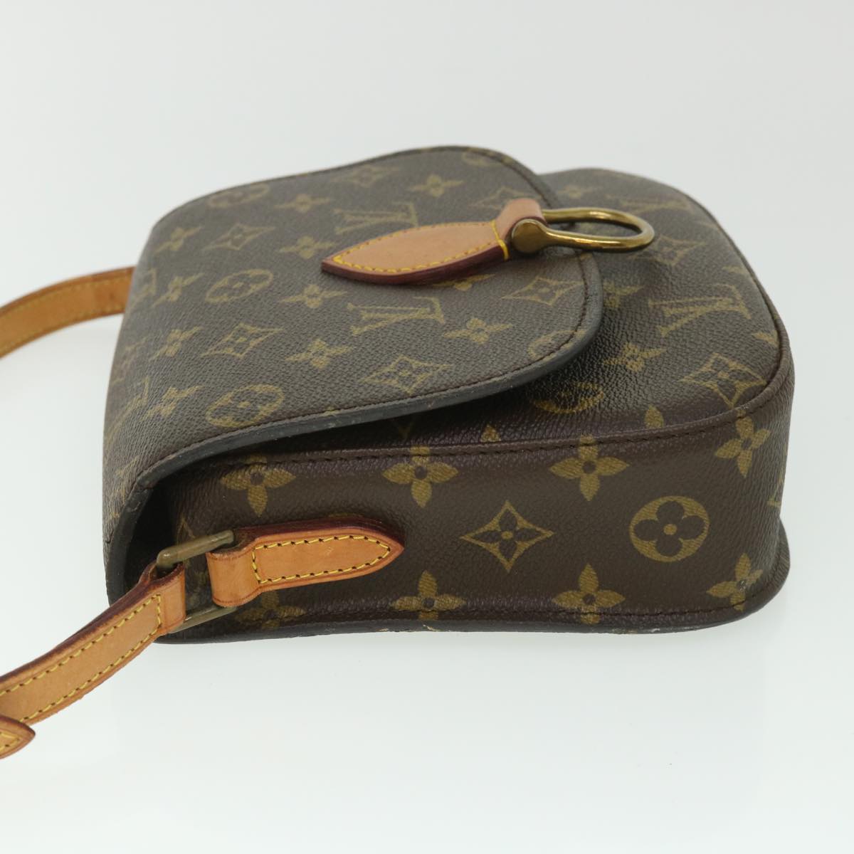 LOUIS VUITTON Monogram Saint Cloud MM Shoulder Bag Vintage M51243 LV Auth 55545