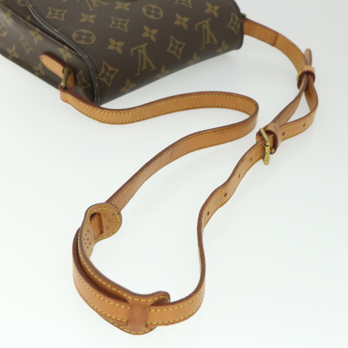 LOUIS VUITTON Monogram Saint Cloud MM Shoulder Bag Vintage M51243 LV Auth 55545