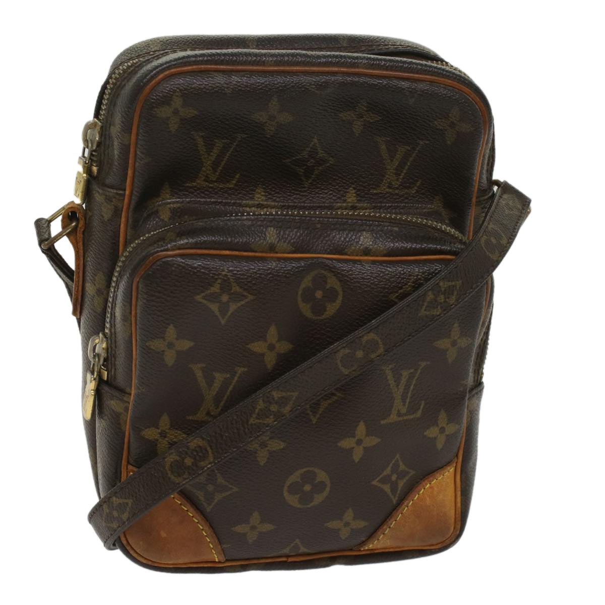 LOUIS VUITTON Monogram Amazon Shoulder Bag M45236 LV Auth 55547