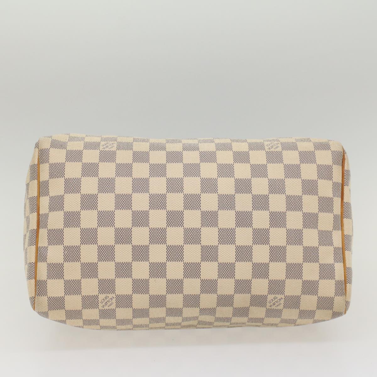 LOUIS VUITTON Damier Azur Speedy 30 Hand Bag N41533 LV Auth 55563