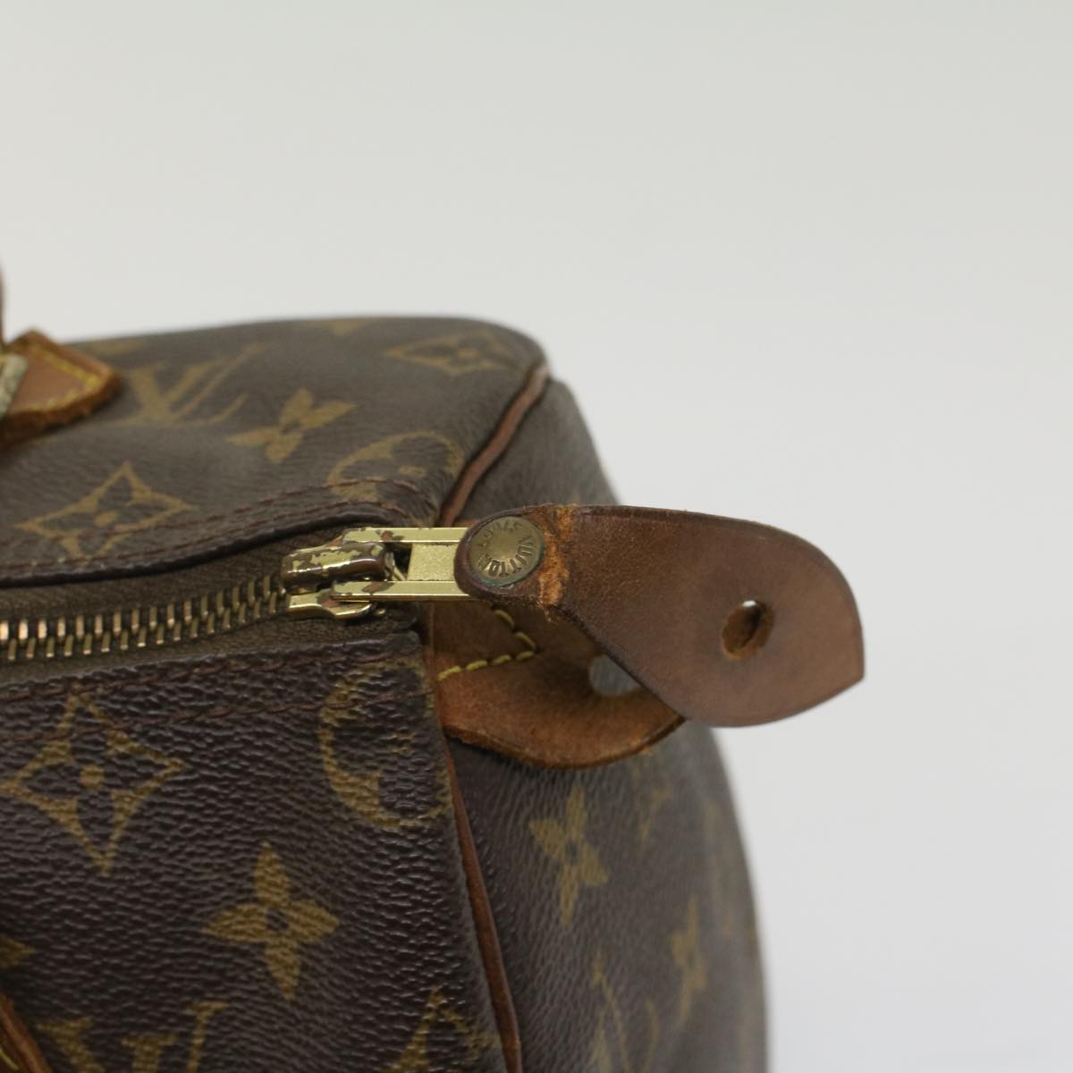 LOUIS VUITTON Monogram Speedy 25 Hand Bag M41528 LV Auth 55565