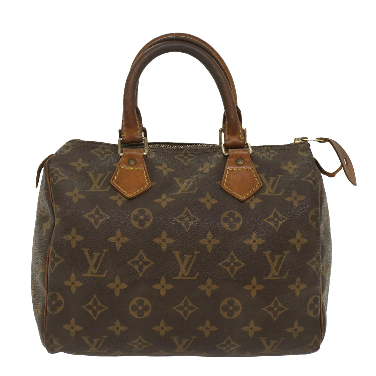 LOUIS VUITTON Monogram Speedy 25 Hand Bag M41528 LV Auth 55565