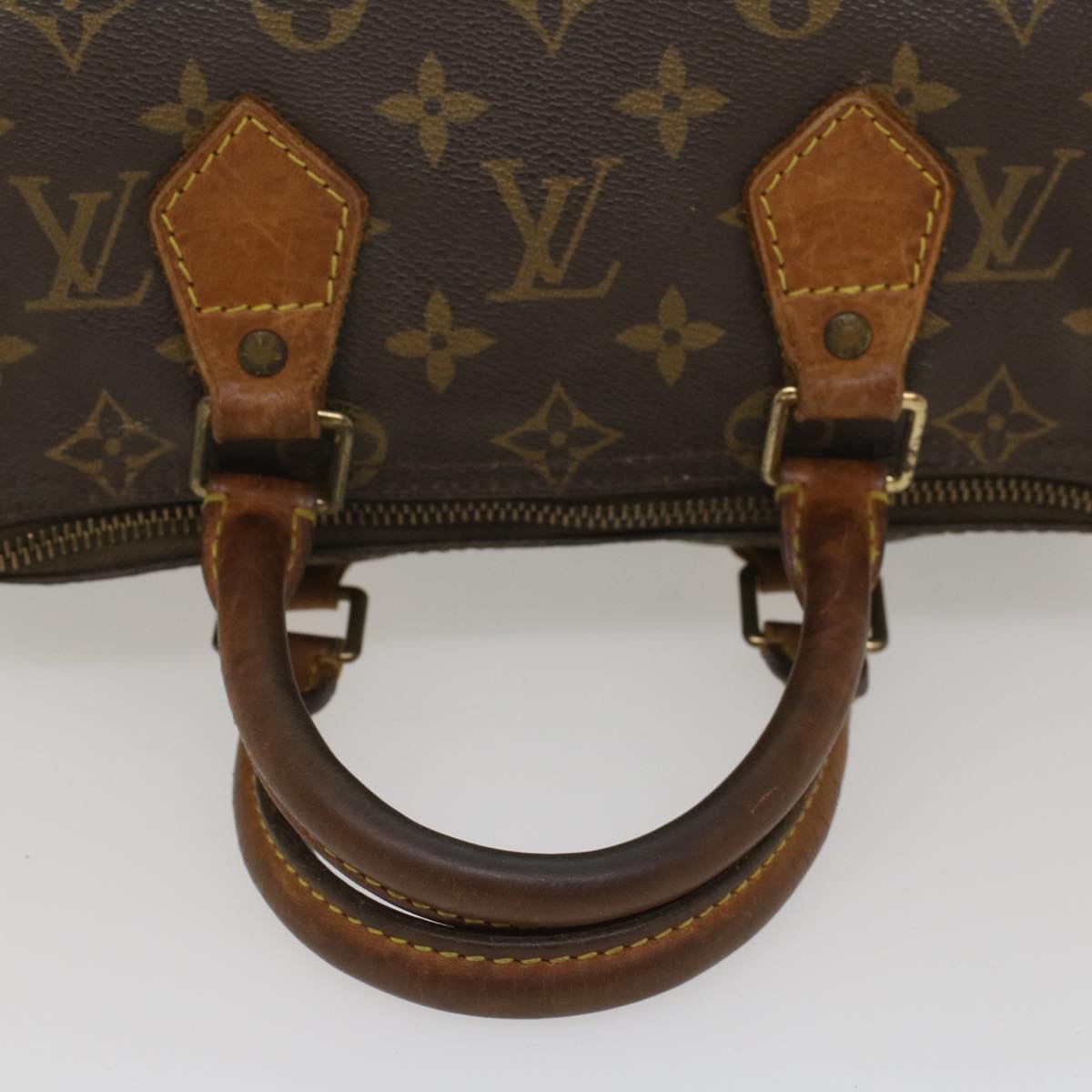 LOUIS VUITTON Monogram Speedy 25 Hand Bag M41528 LV Auth 55565