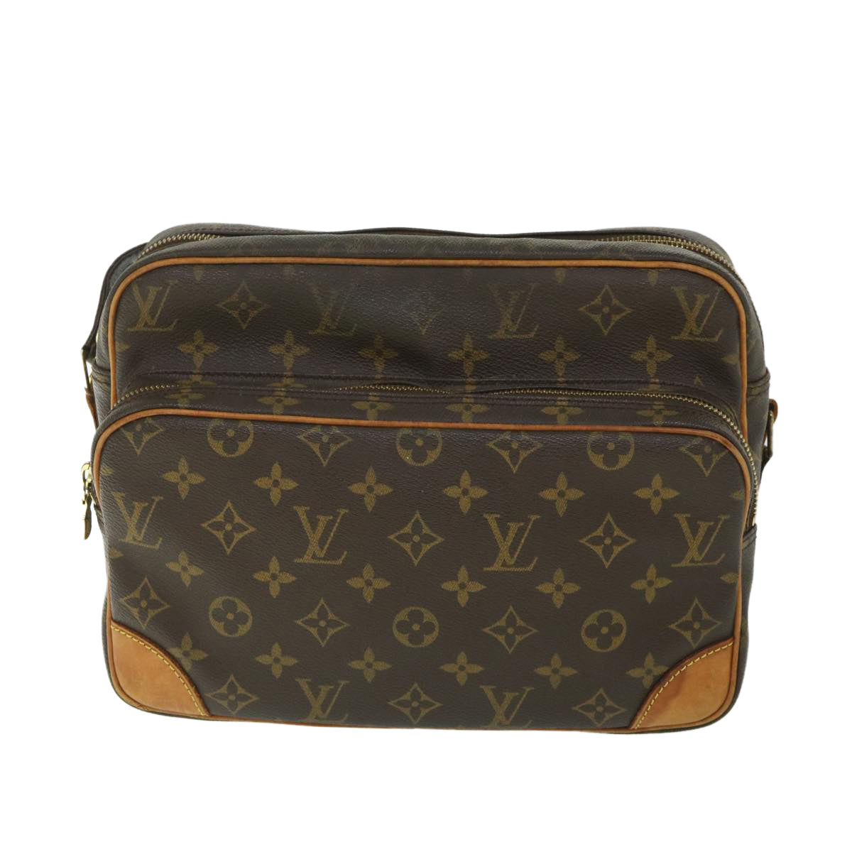 LOUIS VUITTON Monogram Nile Shoulder Bag M45244 LV Auth 55591