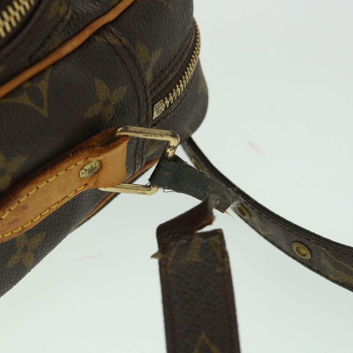 LOUIS VUITTON Monogram Nile Shoulder Bag M45244 LV Auth 55591