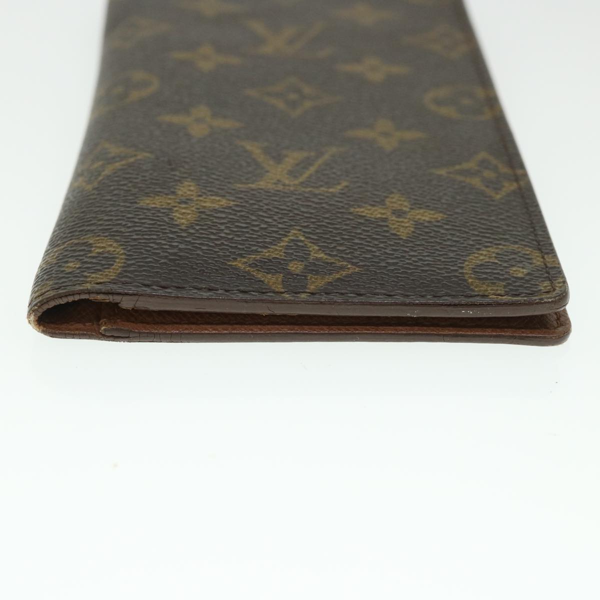 LOUIS VUITTON Monogram Porte Valeurs Cartes Credit Wallet M61823 LV Auth 55631